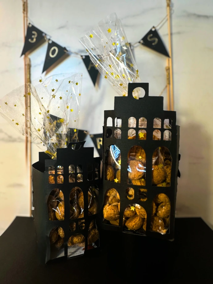 traktatie DIY naam logo gepersonaliseerd