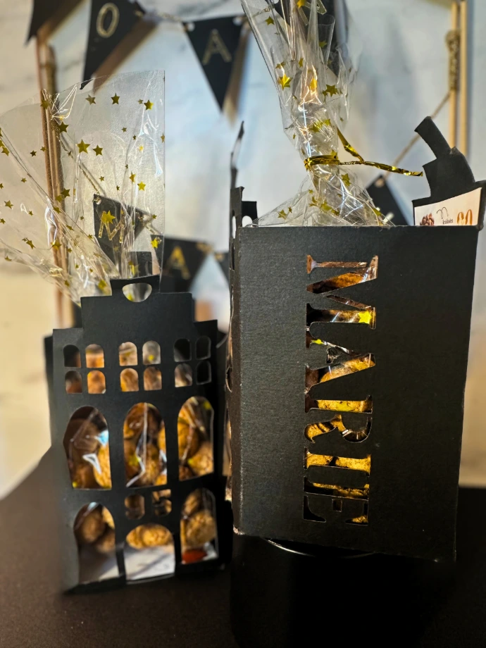 traktatie DIY naam logo gepersonaliseerd