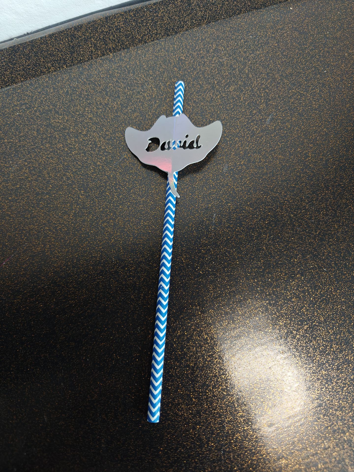 rietje decoratie logo naam gepersonaliseerd