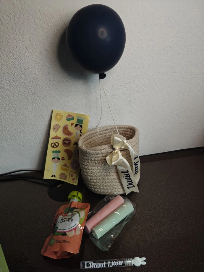 traktatie lintje bedrukt naam logo gepersonaliseerd