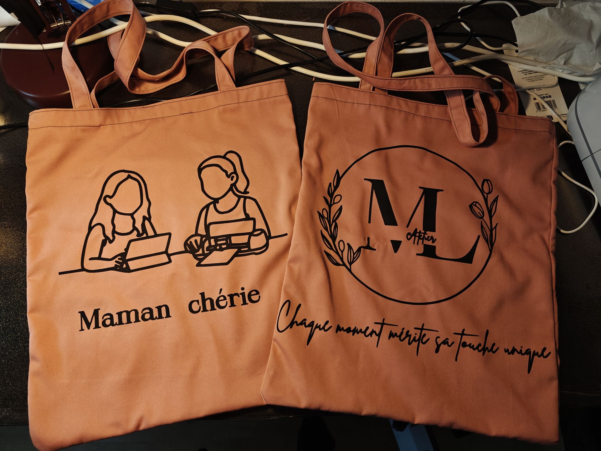 tote bag bedrukt naam logo gepersonaliseerd